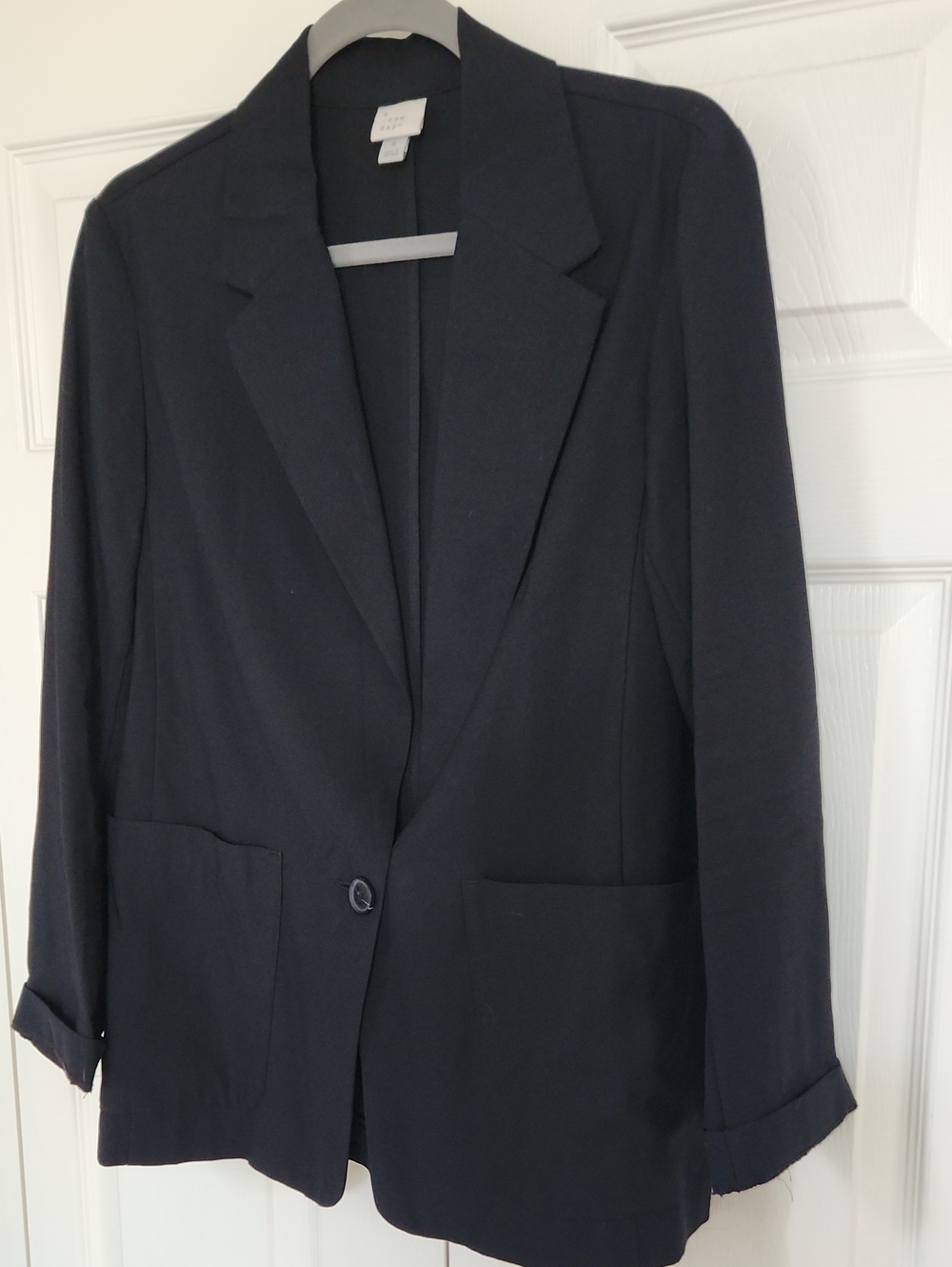 a new day Black Women's Single-Button Blazer